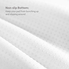 SPRINGSPIRIT bed pad with non-slip back stays in place all night