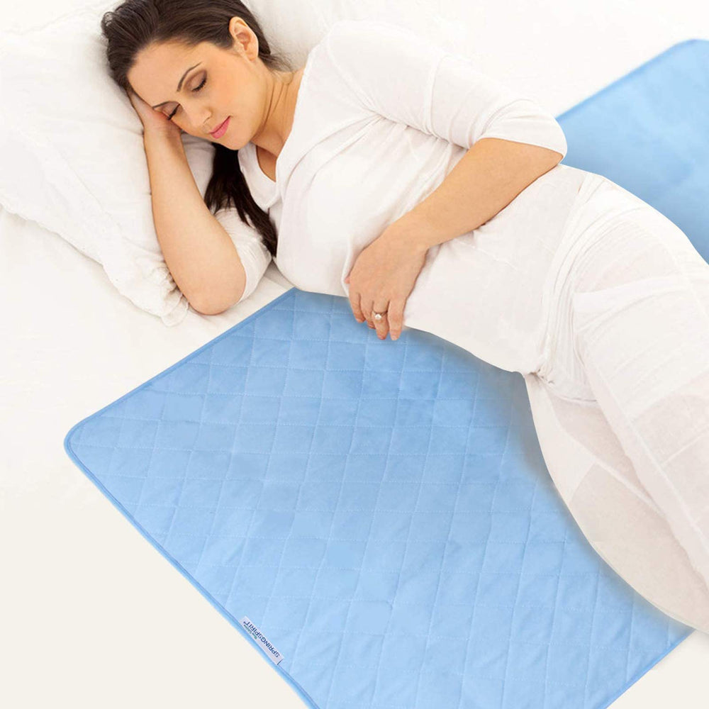 SPRINGSPIRIT bed pad waterproof 52x34 protects sheets during sleep