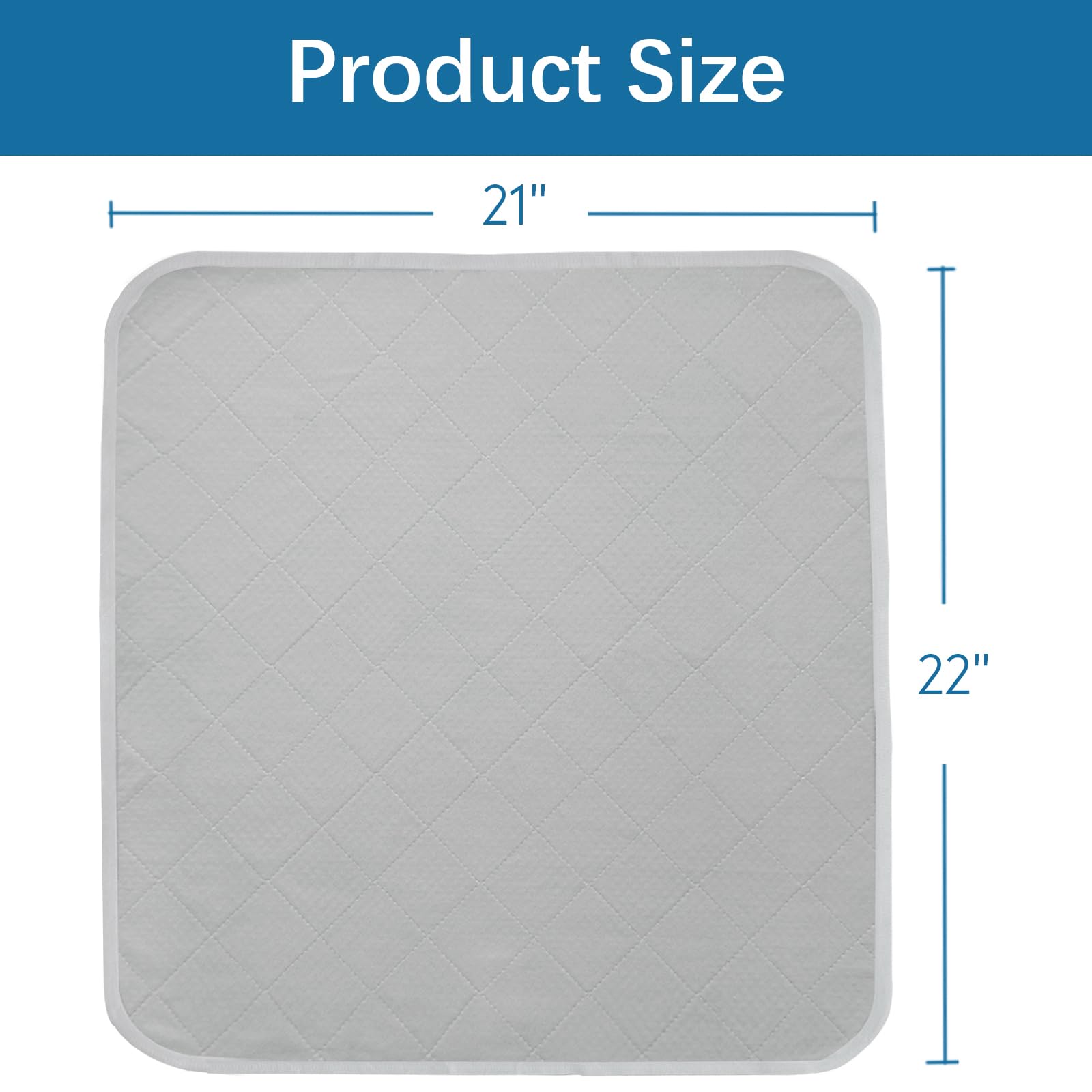 SPRINGSPIRIT washable incontinence pad ready for washing and reuse