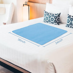 SPRINGSPIRIT waterproof bed pad 34x36 with non-slip base prevents shifting.