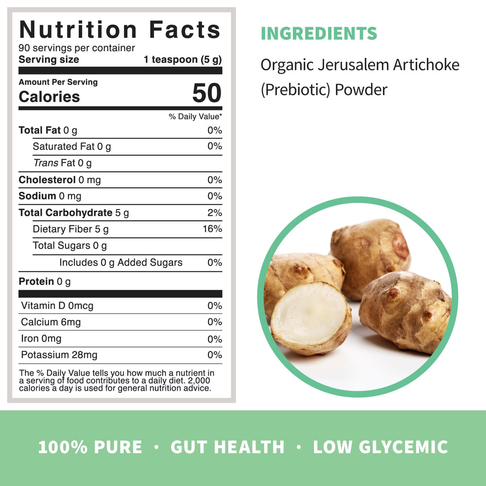 Sprout Living Organic Inulin Powder package front
