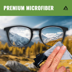 SPUDZ neoprene pouch clip-on closure protects lenses on the go.