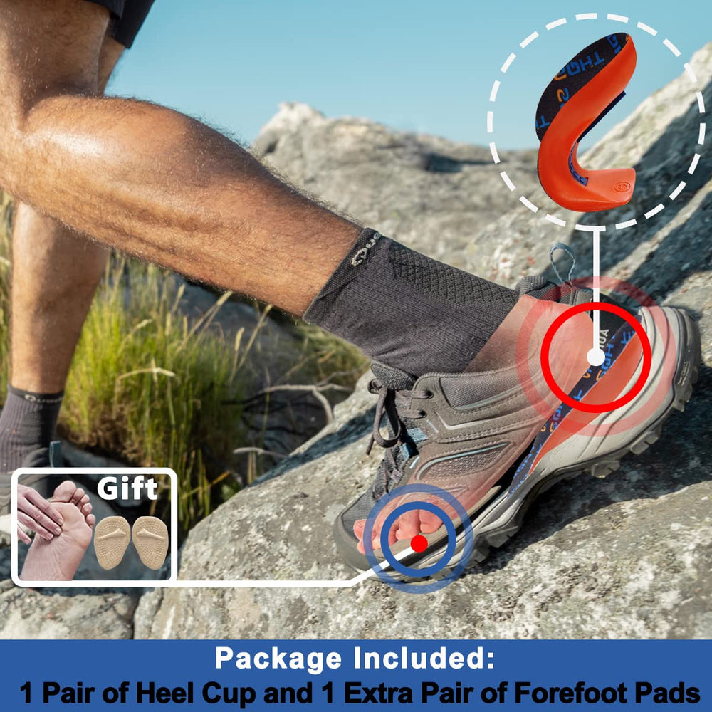 SQHT 3/4-length insoles fit most shoes without trimming