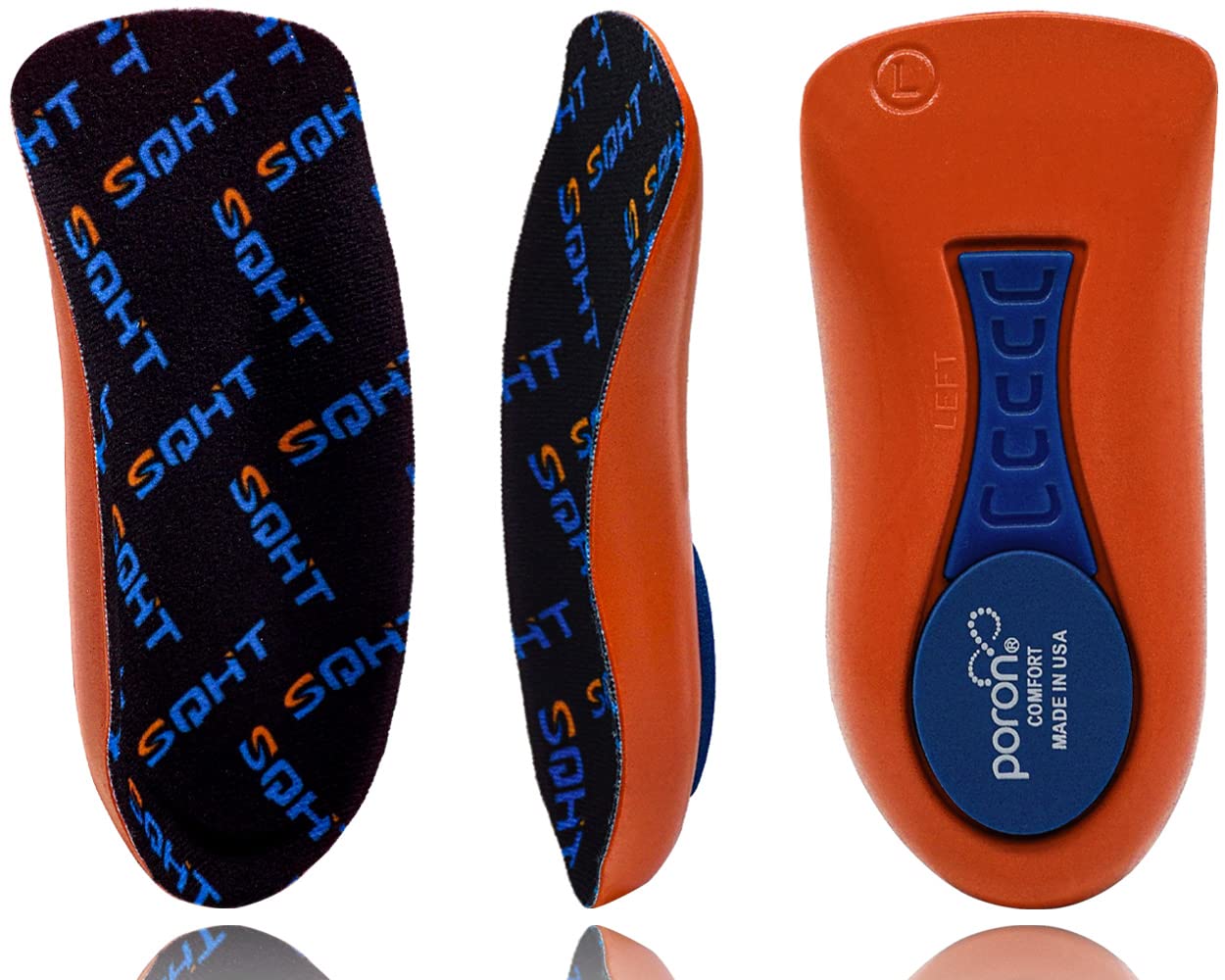 SQHT heel cups pair provides cushioned support for sore heels during daily wear