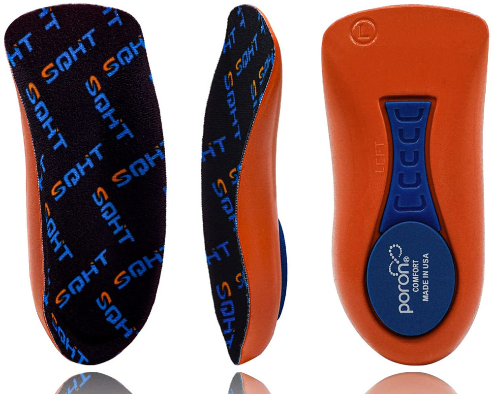 SQHT heel cups pair provides cushioned support for sore heels during daily wear