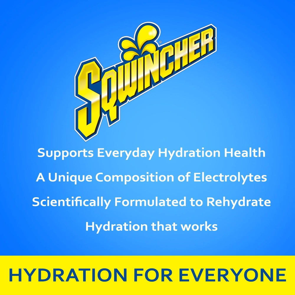 Sqwincher Zero Qwik Stik mixed berry packet offers zero sugar convenience for hydration.