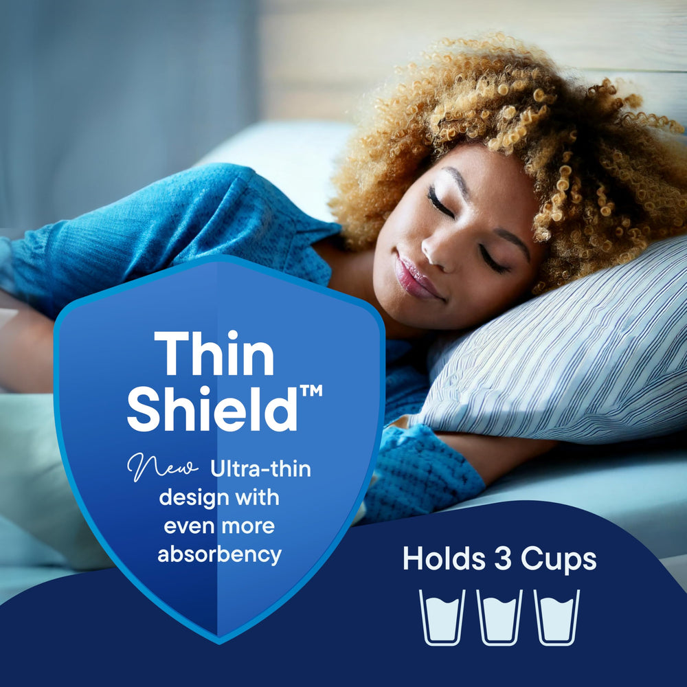 Stack Man Chucks Pads prevent mess and irritation with quick absorption.