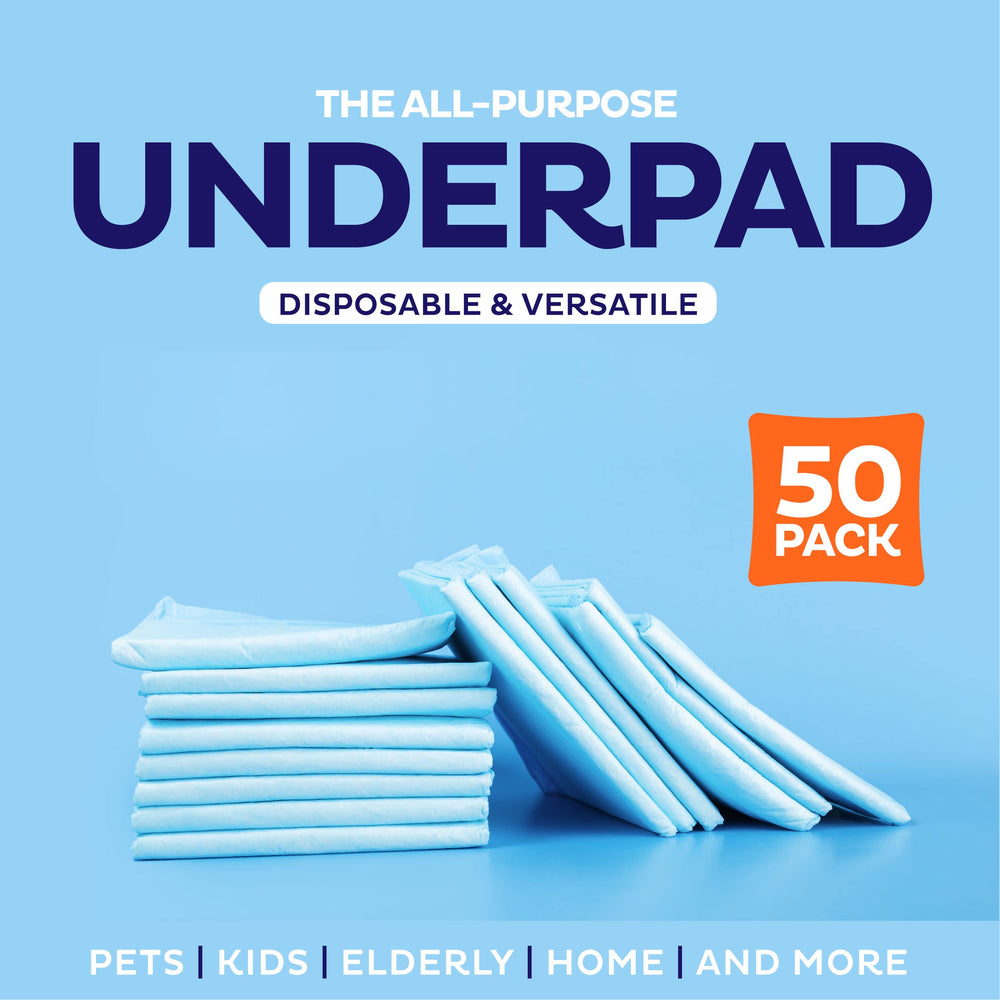 Stack Man Chucks Pads 23x36 underpads offer leak protection.