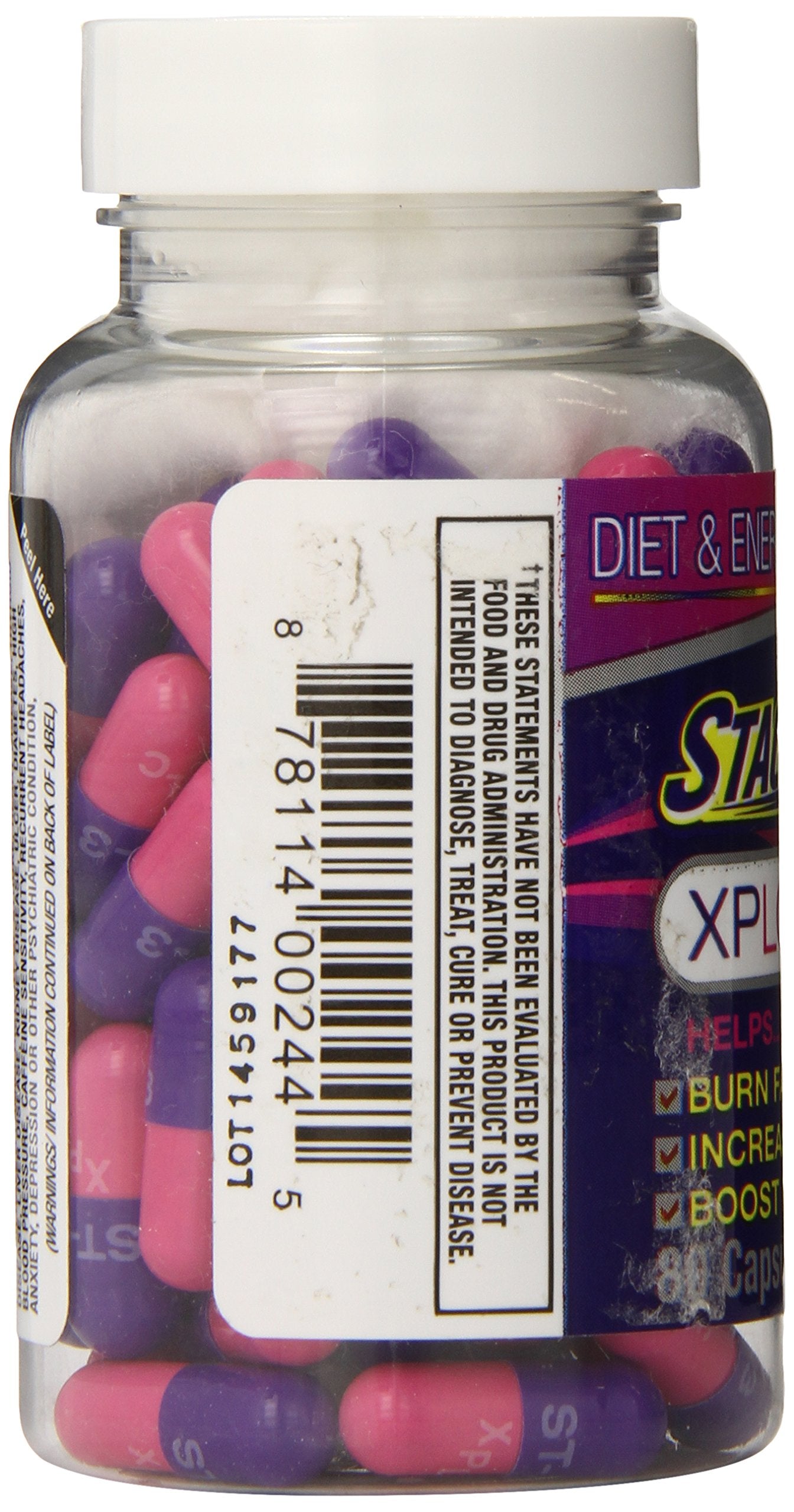 STACKER 2 Original Stacker 3 XPLC capsules in a daily dose