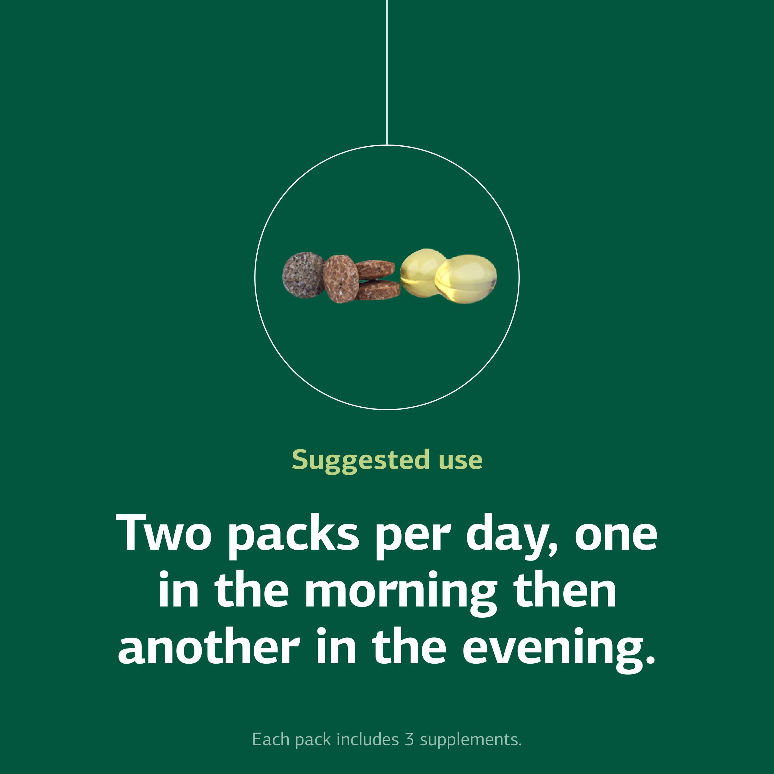 30-day packaging for easy daily health routines