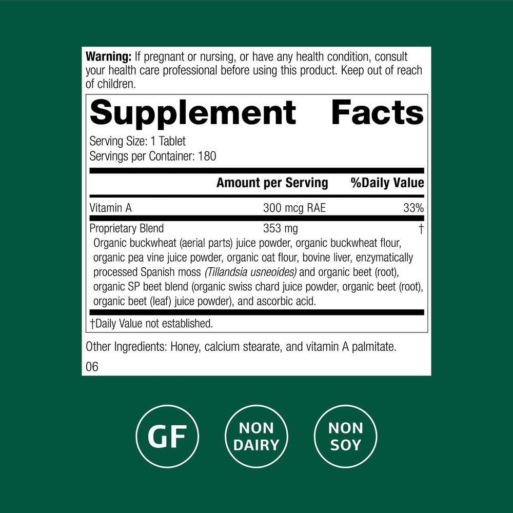 Standard Process Arginex tablets close-up emphasizing liver support potential.