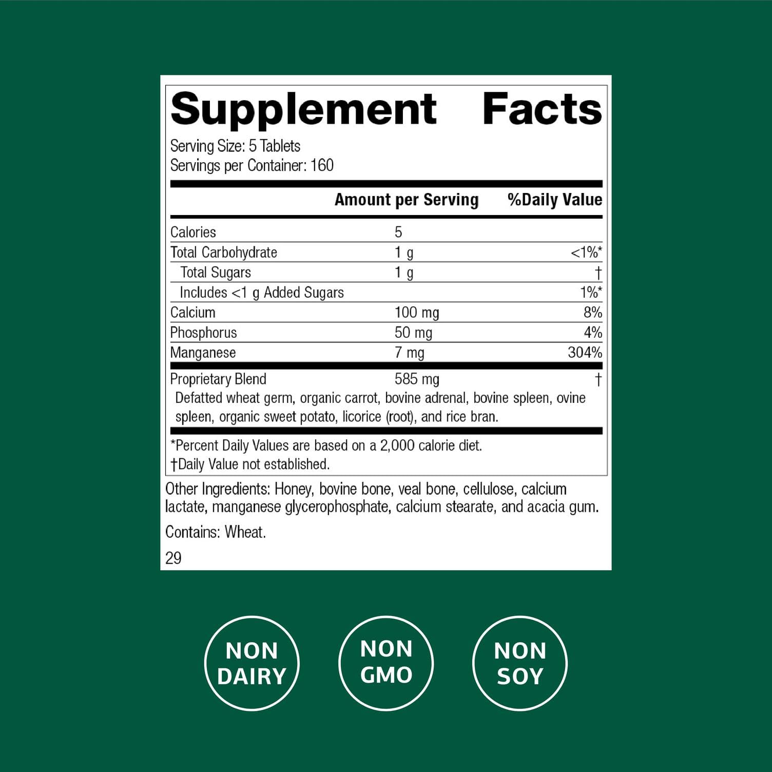Close-up of Bio-Dent Skeletal Health tablets highlighting the supplement form.