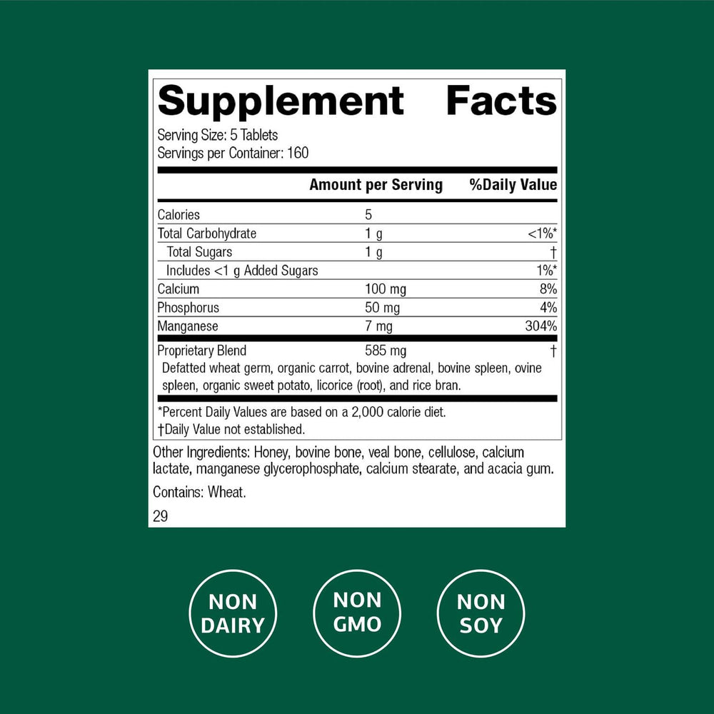 Close-up of Bio-Dent Skeletal Health tablets highlighting the supplement form.