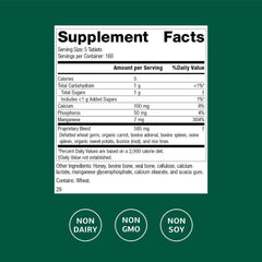 Close-up of Bio-Dent Skeletal Health tablets highlighting the supplement form.