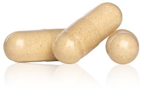 Biofilm ProBalance capsules arranged to show vegan capsules.