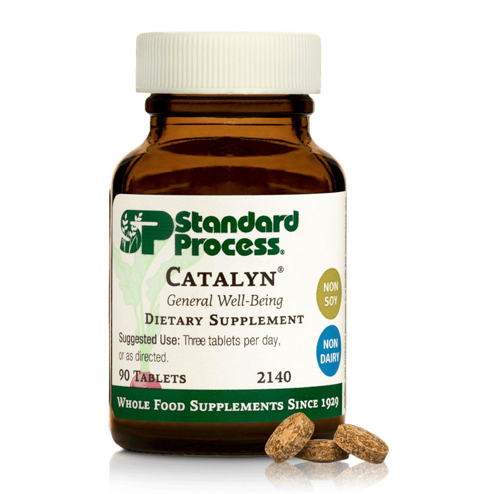 Standard Process Catalyn bottle with antioxidant-supported daily wellness.