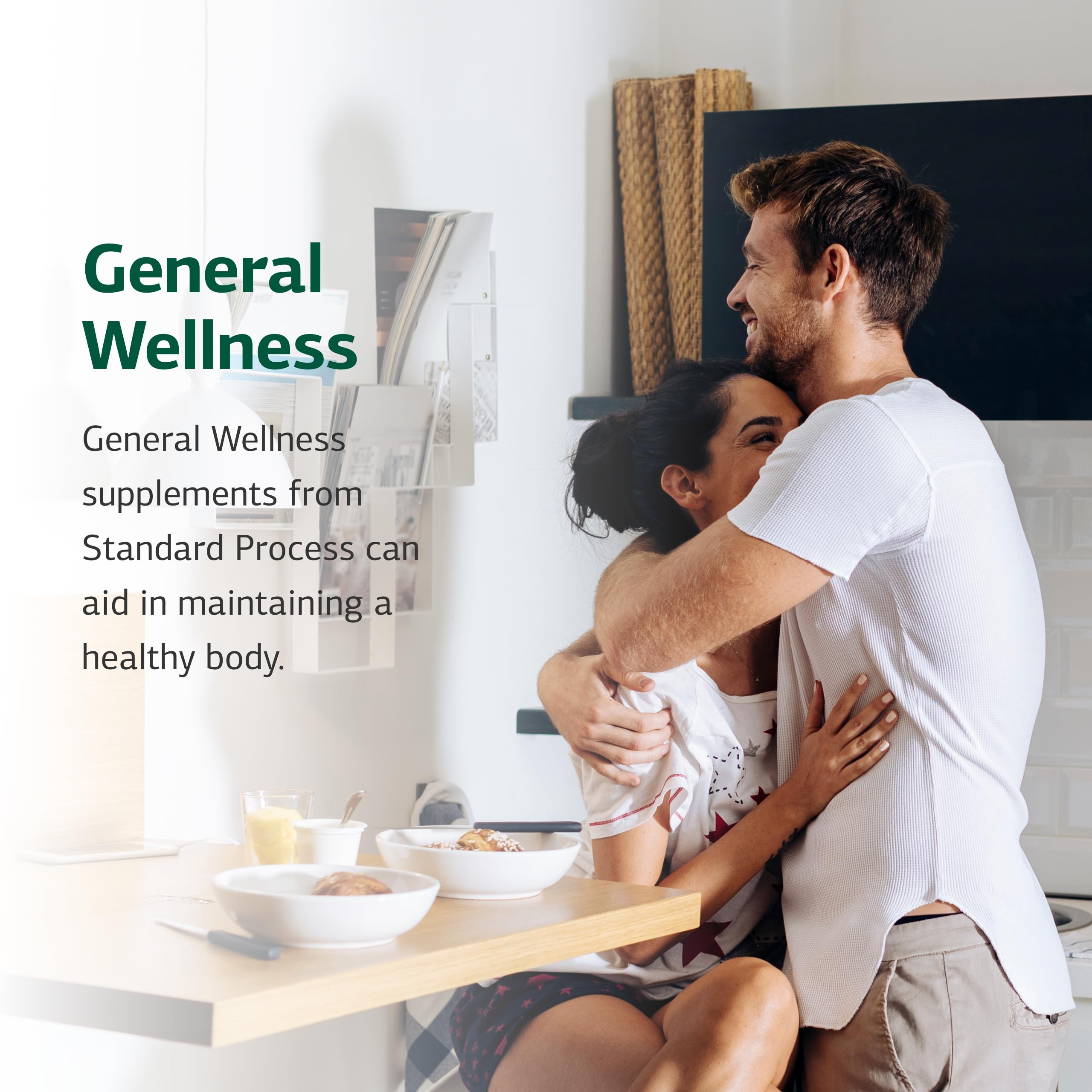 Standard Process Catalyn bottle label emphasizes non-dairy and non-soy formula.