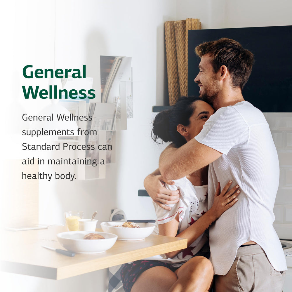 Standard Process Catalyn bottle label emphasizes non-dairy and non-soy formula.