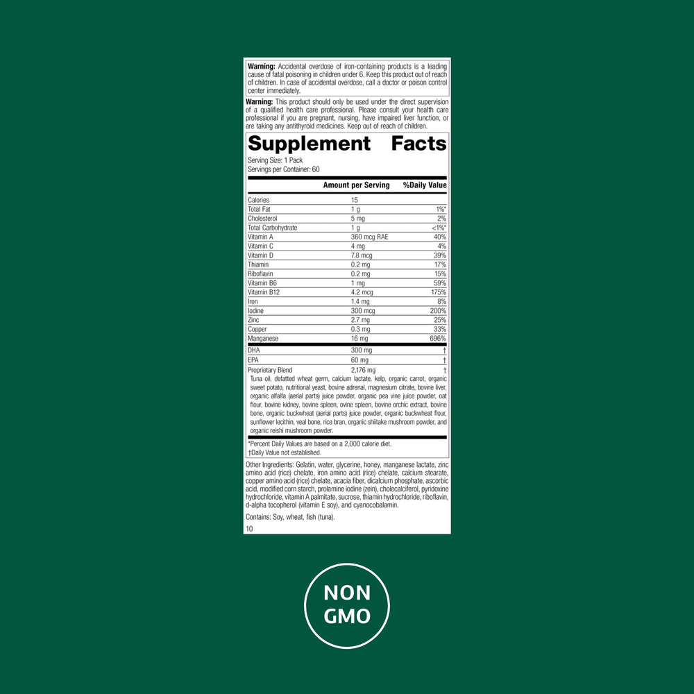 Standard Process Catalyn antioxidant tablets provide essential nutrients