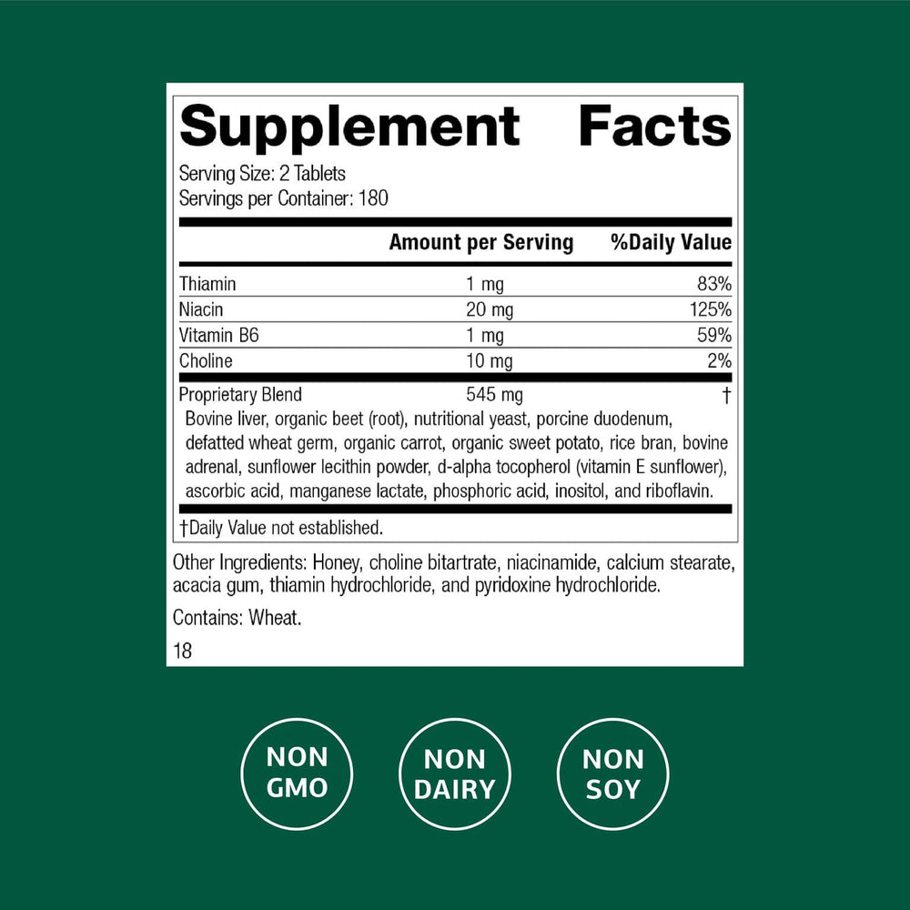 Cataplex B bottle front label showing 360 tablets for heart health support.