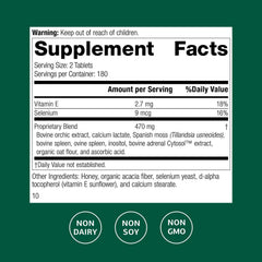 Cataplex E2 tablets close-up showing compact daily supplement for wellness routines.