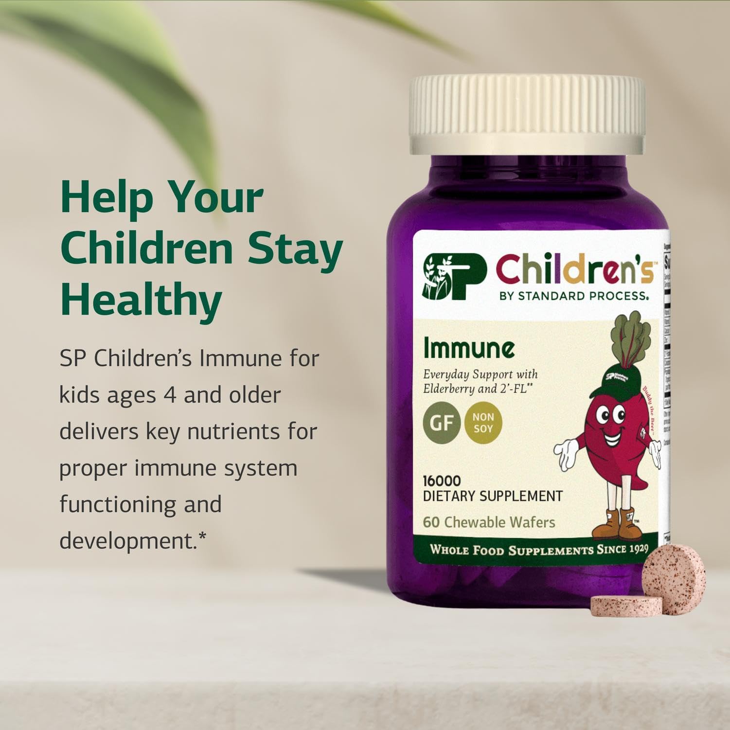 Standard Process Inc. Children's Immune bovine colostrum ingredient highlight