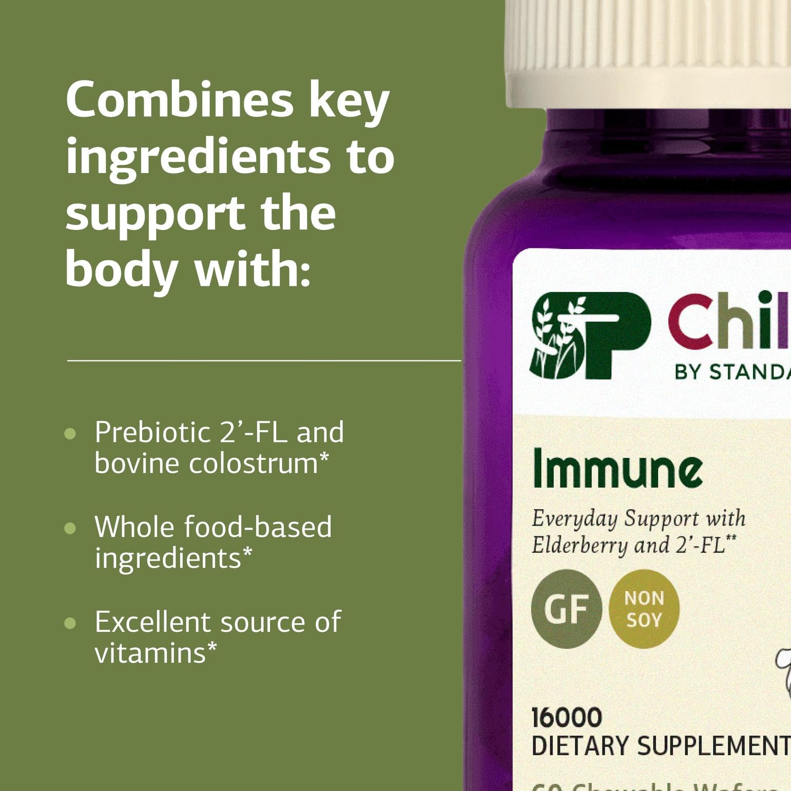 Standard Process Inc. Children's Immune vitamin D zinc and vitamin C provision