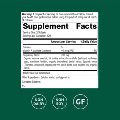 Standard Process Chlorophyll Complex softgels, convenient daily immune support