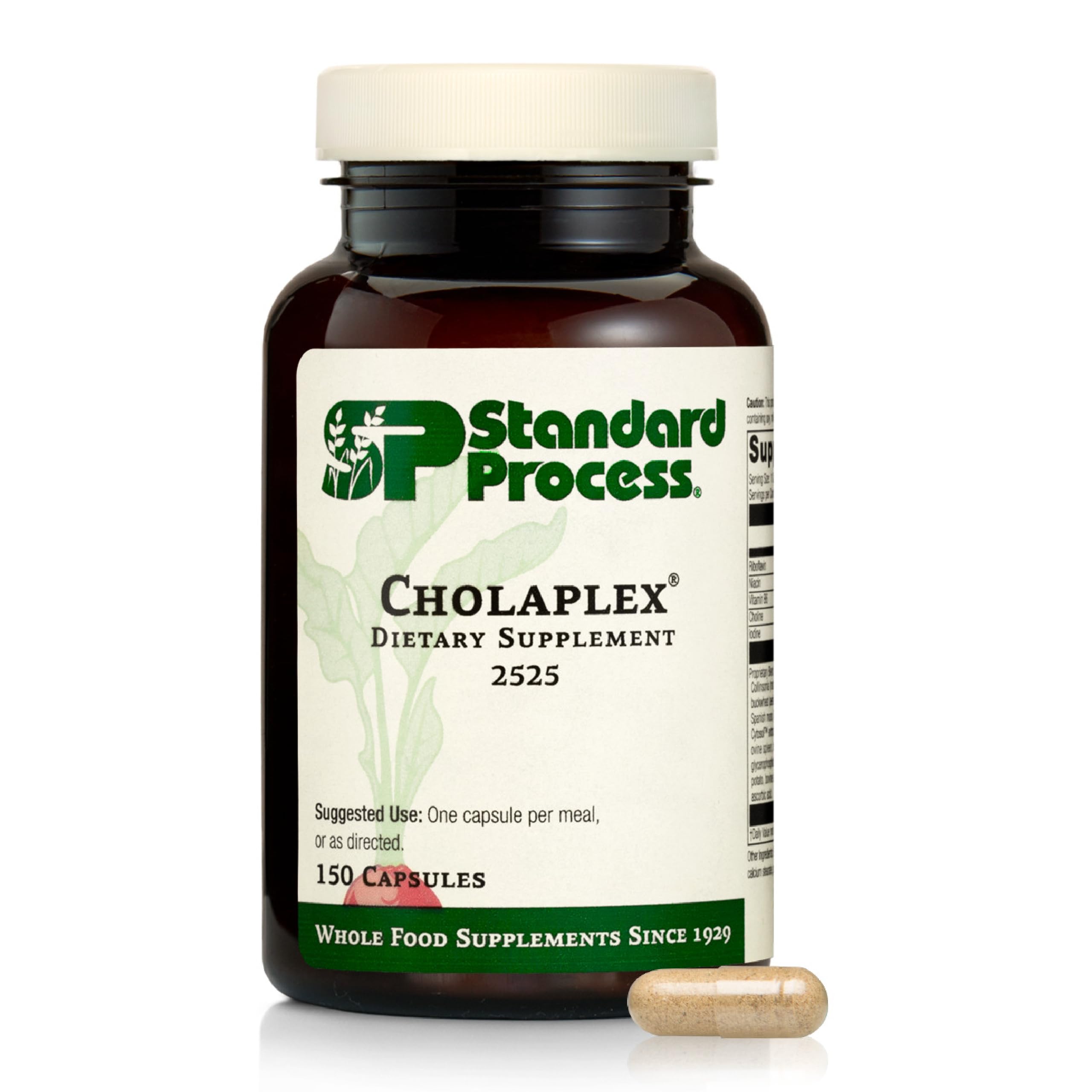 Standard Process Cholaplex bottle front view showing heart health support.