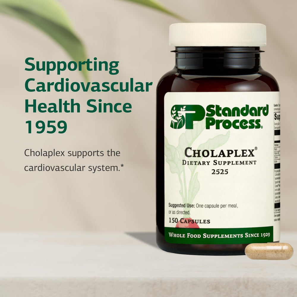Cholaplex tablets close-up highlighting non-dairy dietary supplement form.