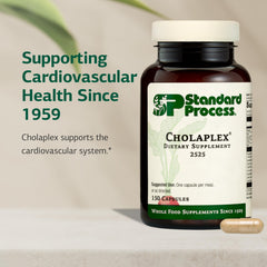 Cholaplex tablets close-up highlighting non-dairy dietary supplement form.