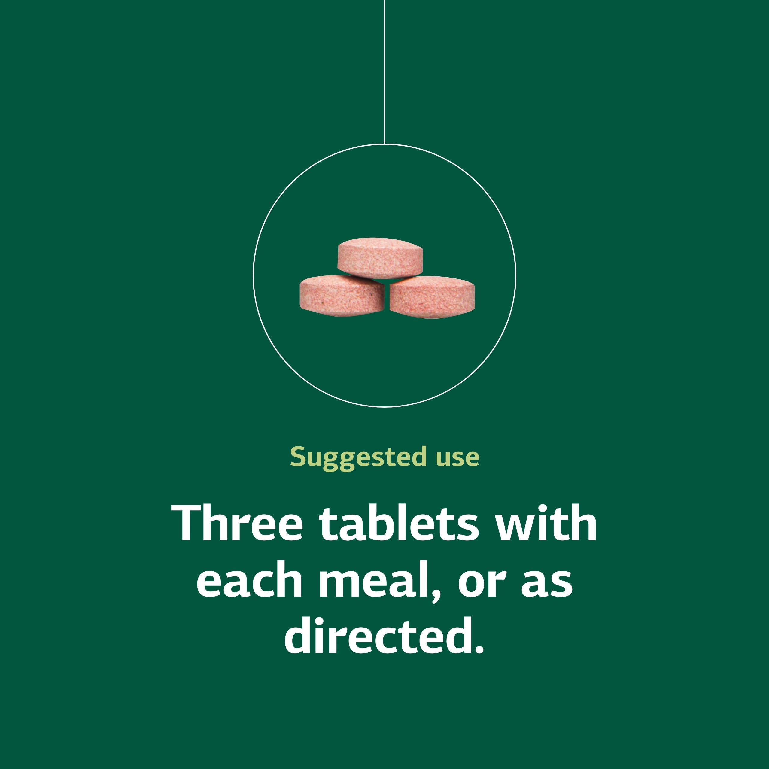 RNA and vitamin A components are included for nutritional support.
