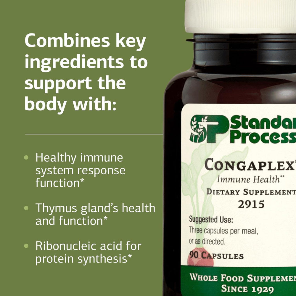 Congaplex packaging on display emphasizes quality standards