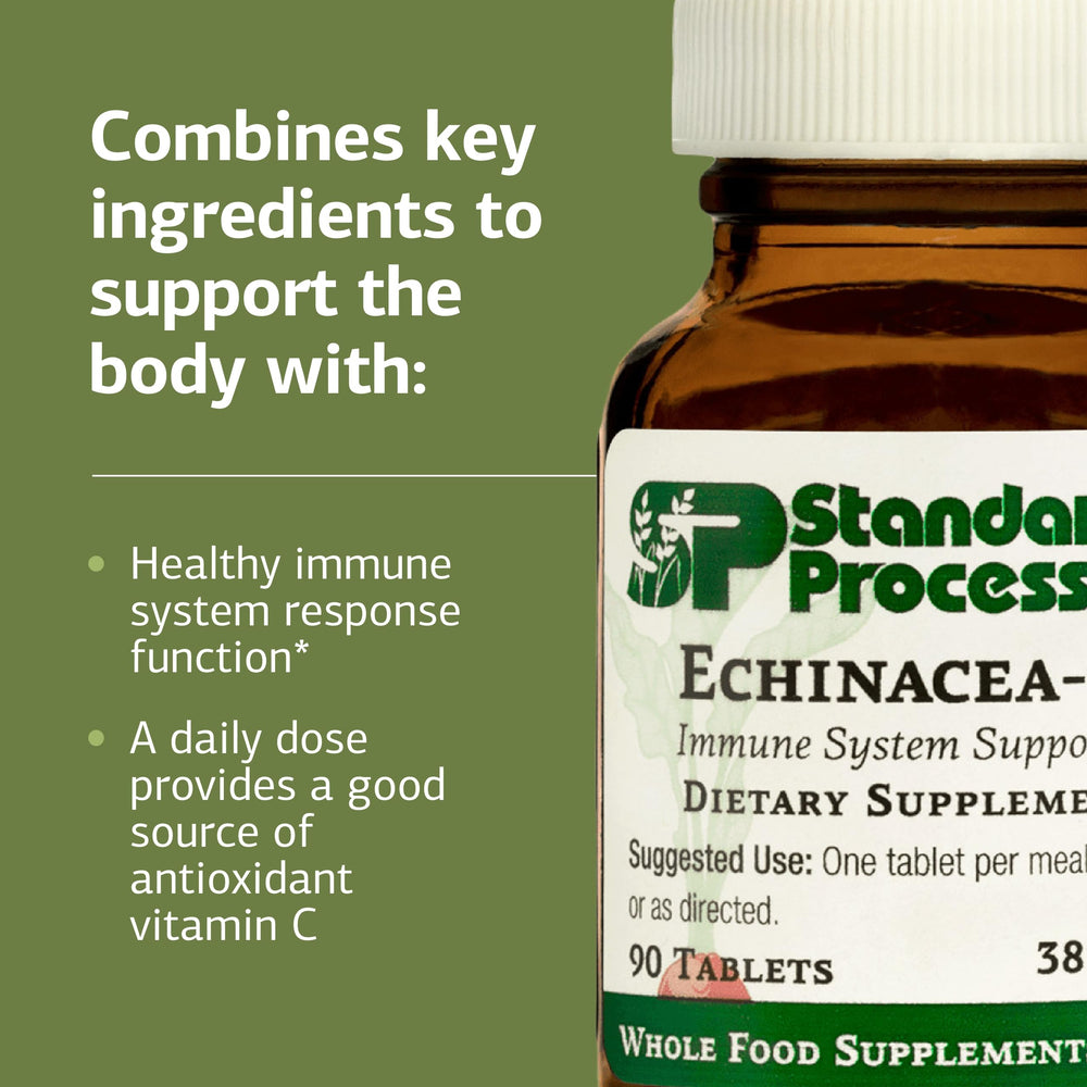 Packaging close-up emphasizing whole food-based formula
