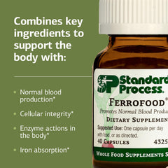 Ferrofood outer box front signaling whole-food nutrition.