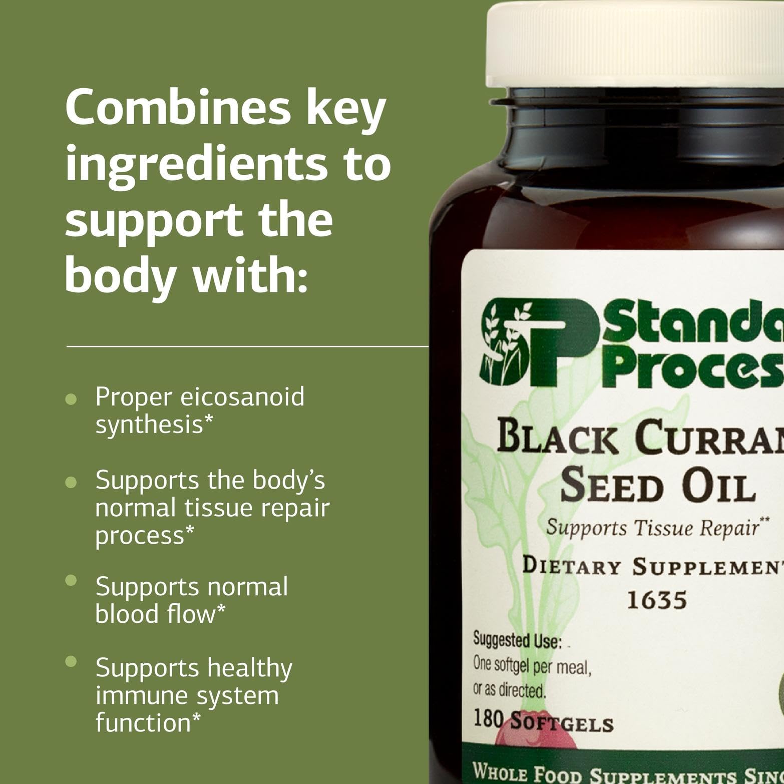 Standard Process gluten-free emblem signaling gluten-free dietary compatibility.