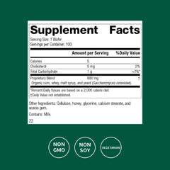 Close-up of Lactic Acid Yeast wafers showing texture and clean ingredients.