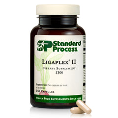 Standard Process Ligaplex II bottle front - supports joints and bones.