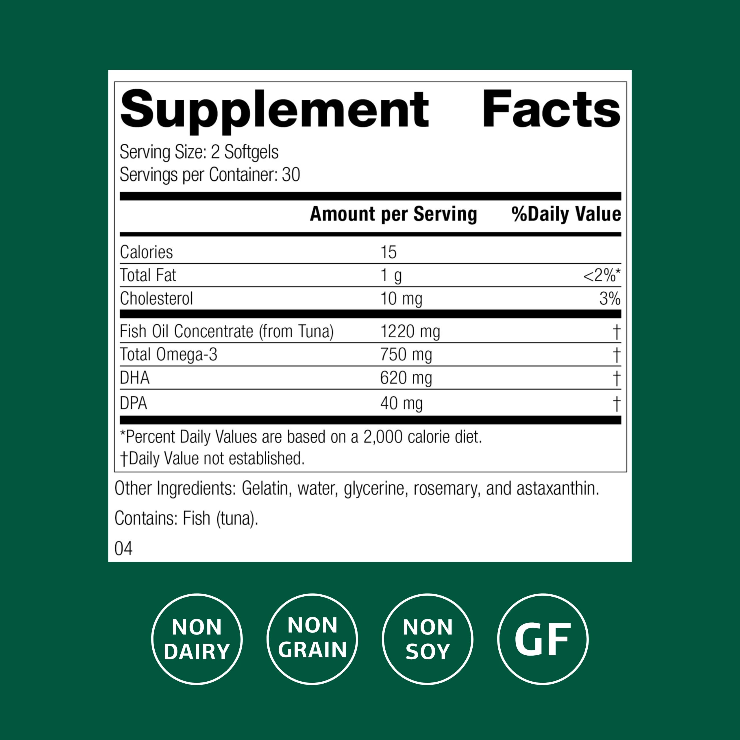 Olprima DHA softgels ready for daily omega-3 nutrition.