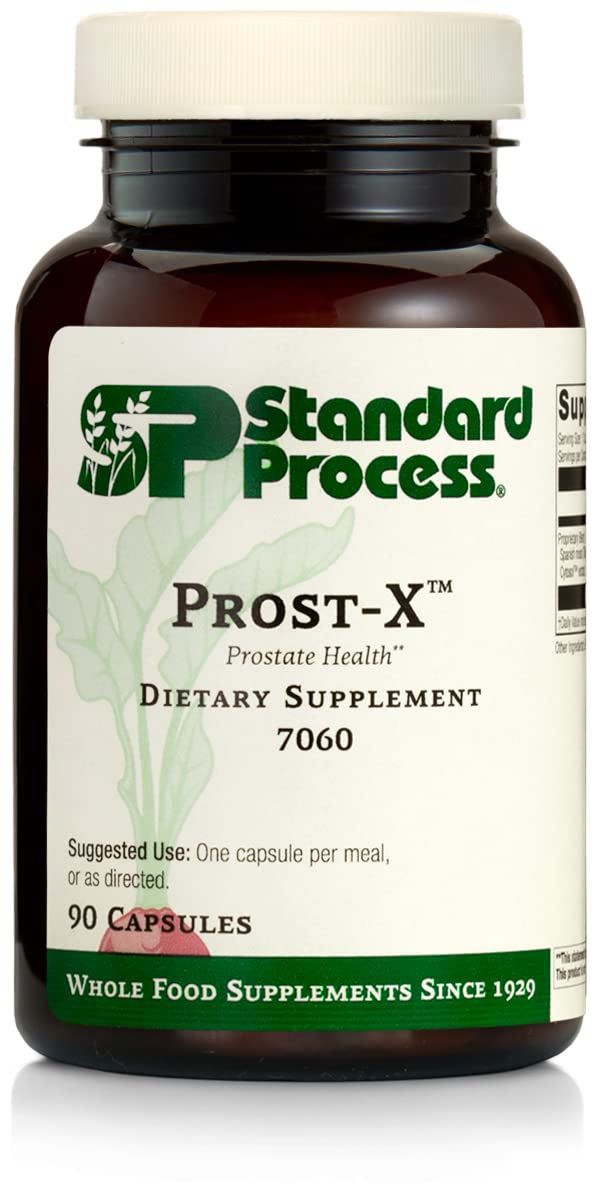Standard Process Prost-X bottle front, easy daily use for bone support