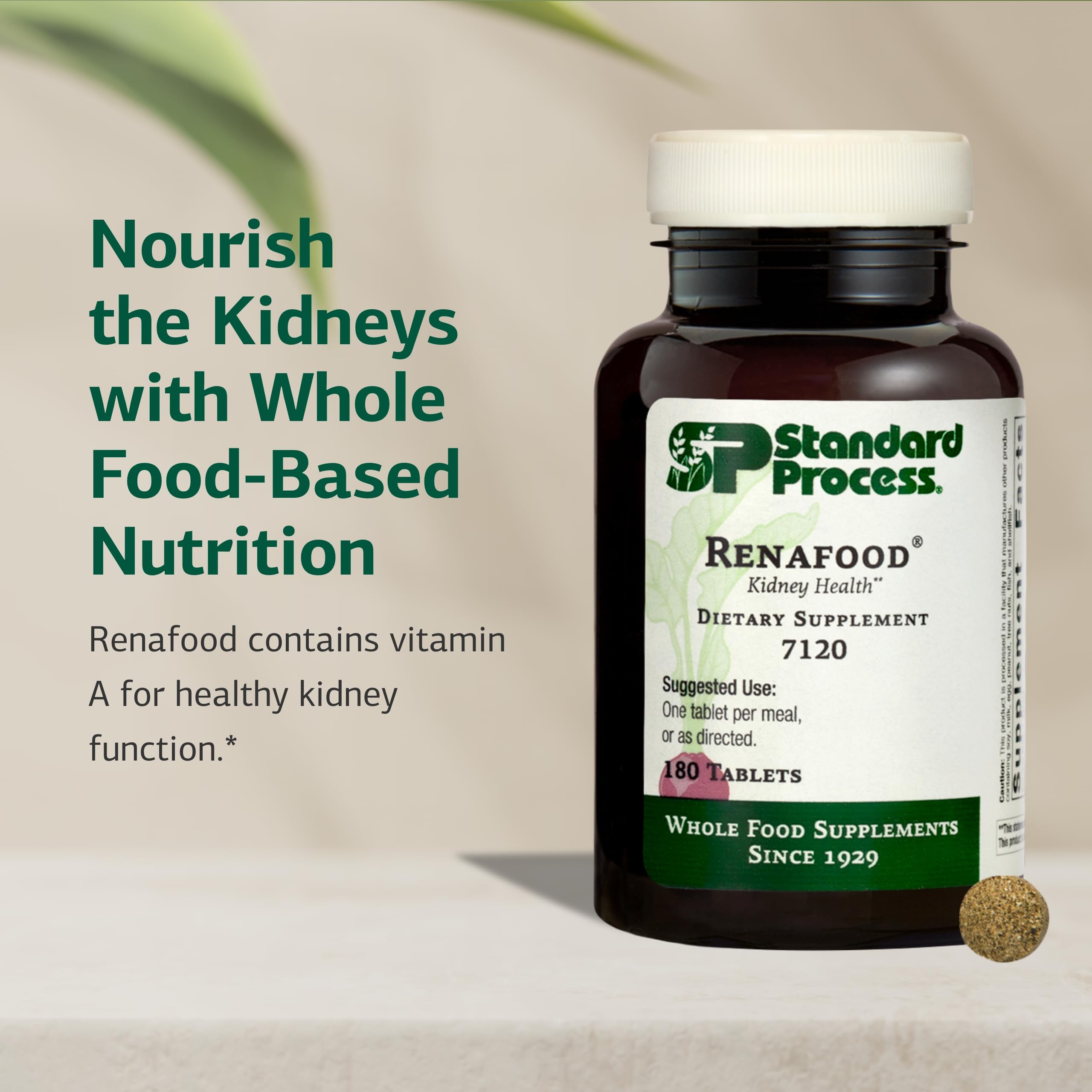 Standard Process Renafood non-soy formula shown in packaging for dietary flexibility.