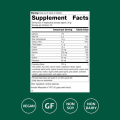 Standard Process SP Complete Dairy-Free rice protein powder pour shows convenient daily protein