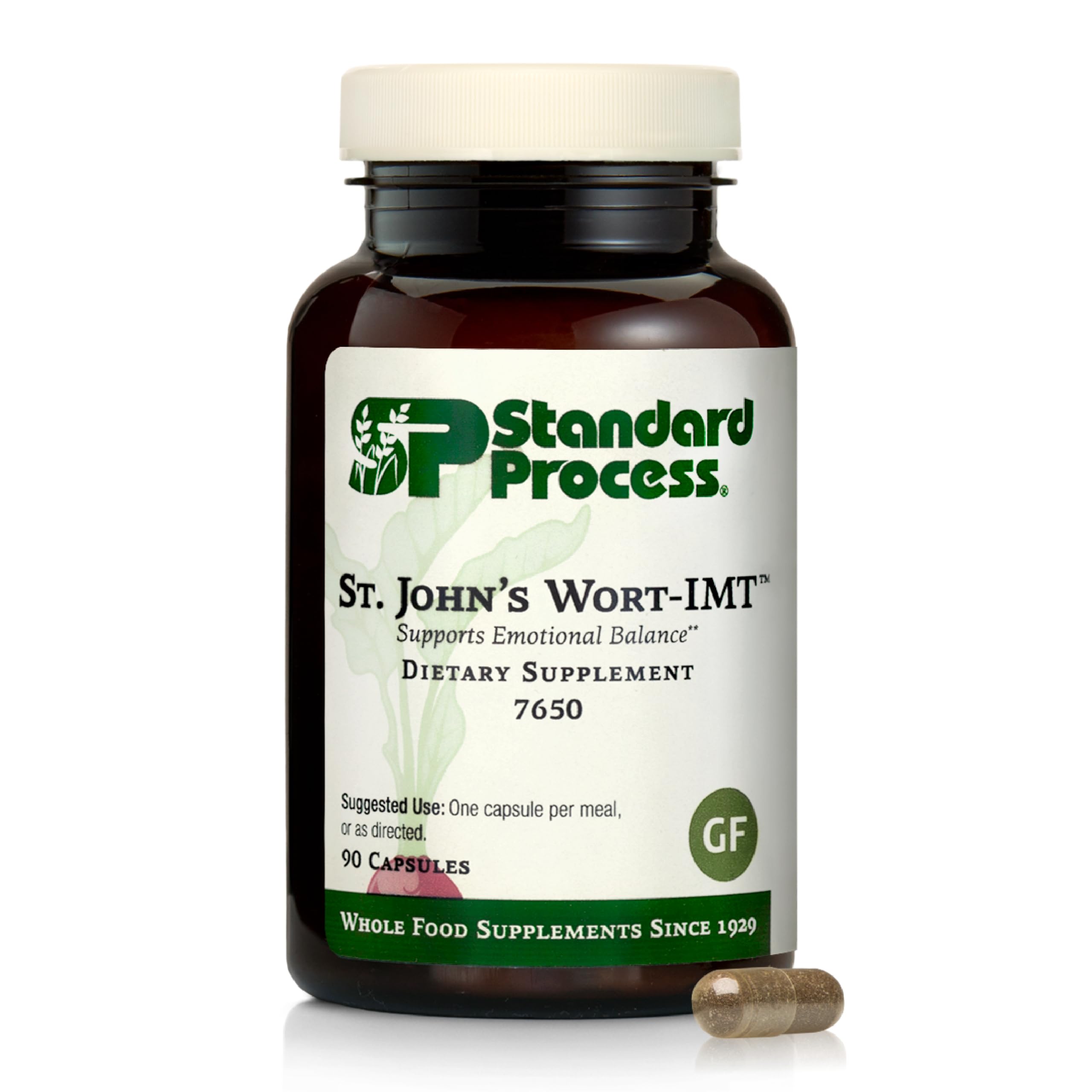 Standard Process St. John's Wort-IMT bottle for daily balance and calm moments.