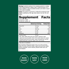 Standard Process Trace Minerals-B12 capsules closeup highlights iodine and zinc