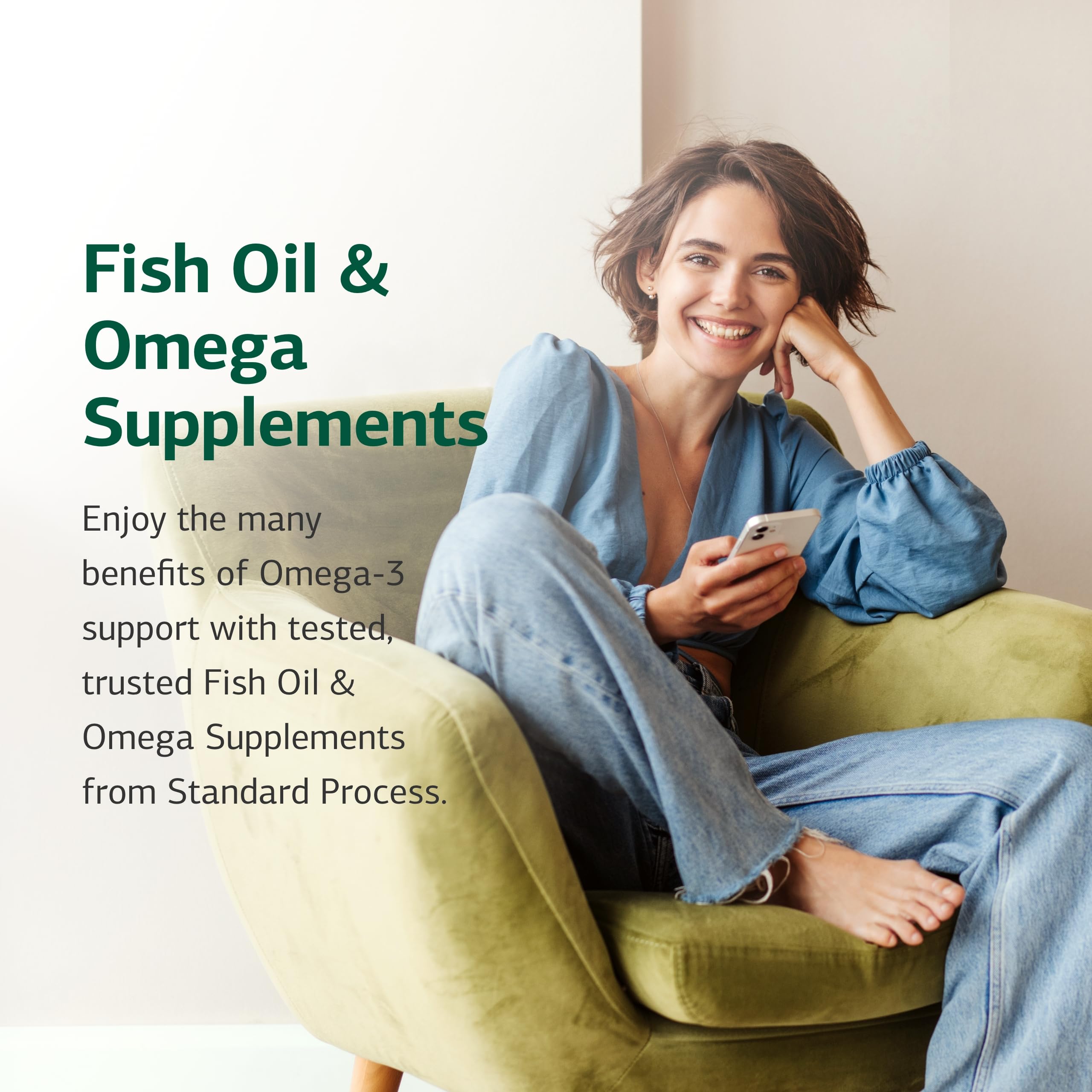 Standard Process Tuna Omega-3 Oil nutrition label supports informed use