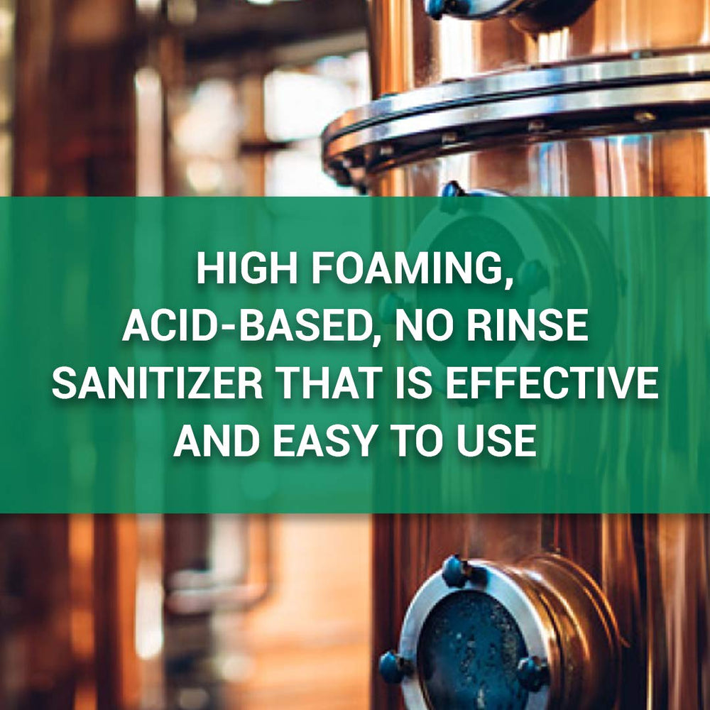 Star San on stainless steel drying to passivate surfaces.