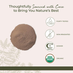 Kosher, non-GMO burdock root powder from Starwest for versatile culinary uses.