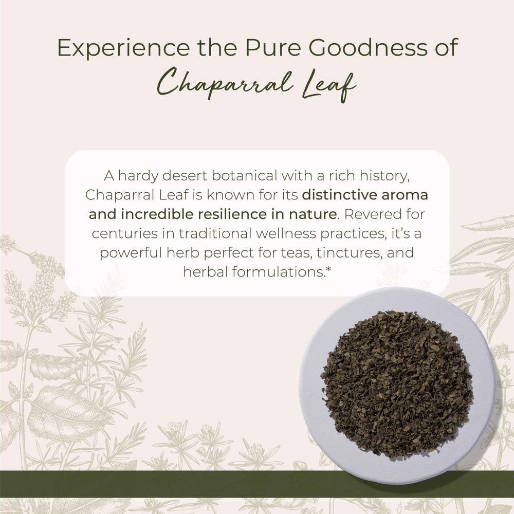 Starwest Chaparral leaf cut-sifted ready for infusion