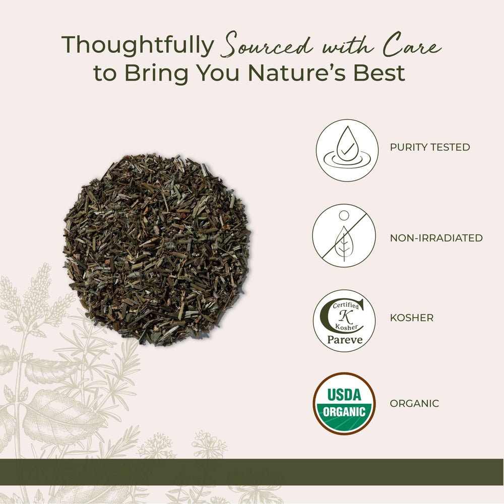 Starwest Botanicals Cleavers Herb in salads and soups adds lively depth