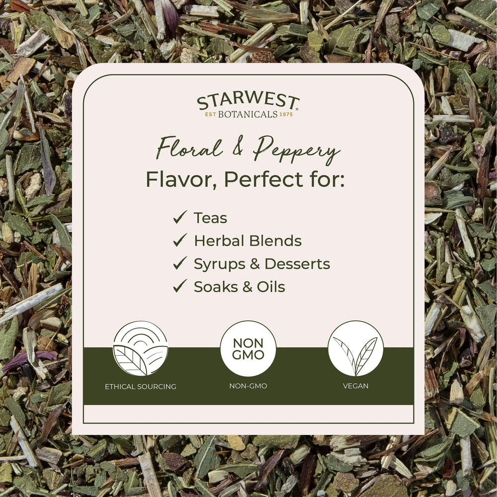 Kosher-certified echinacea for blending in herbal teas and natural blends.